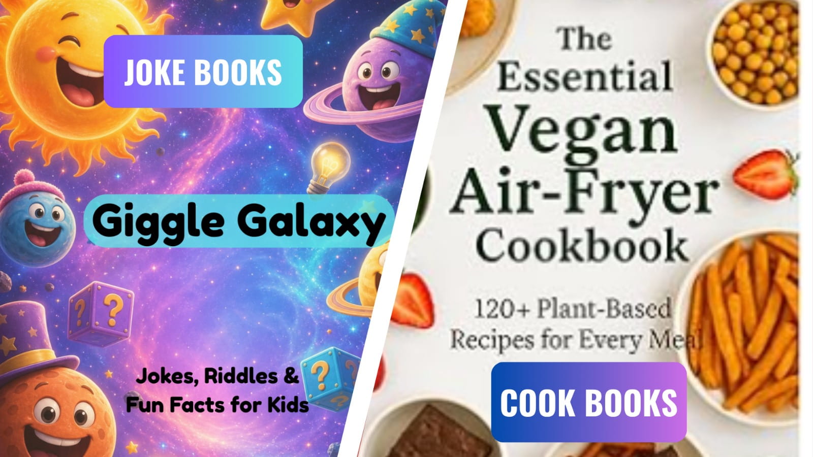 Cook Books & Joke Books